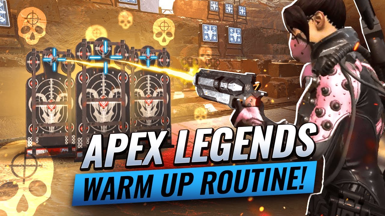 THE ULTIMATE WARM UP ROUTINE! (Apex Legends Aim Training Tips & Tricks) [How to Aim Train]