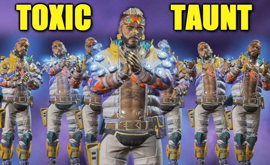 Taunting Players with 21 MIRAGES in apex legends