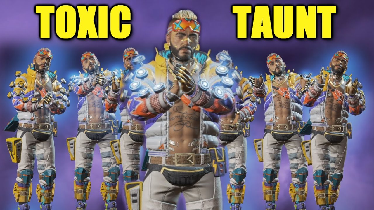 Taunting Players with 21 MIRAGES in apex legends