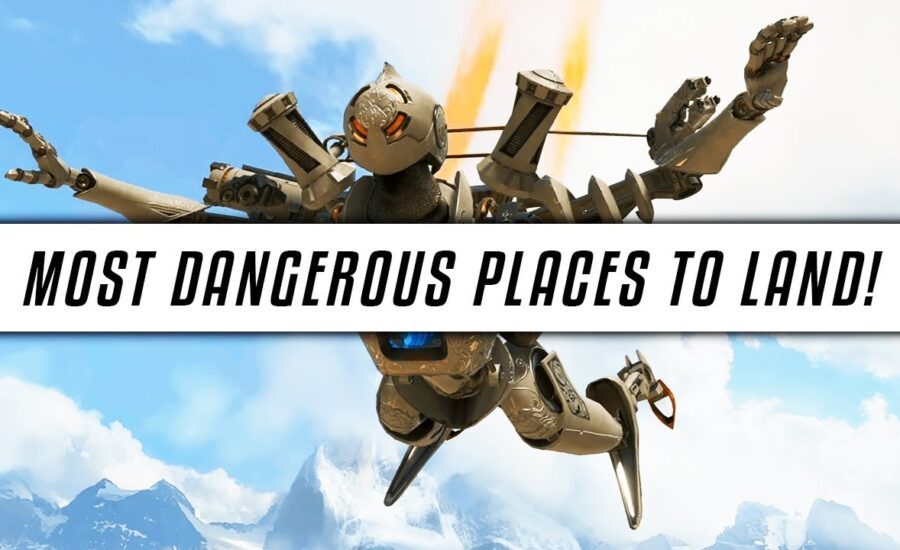 The MOST DANGEROUS Places To Land In Apex Legends.....(Apex Legends Best Places To Land Season 3)