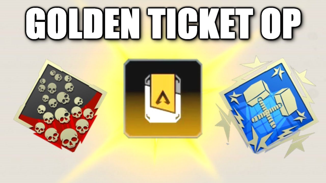 The Secret GOLDEN TICKET is OP (20 kills & 4k damage) in apex legends