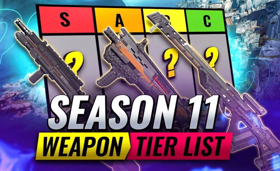 ULTIMATE SEASON 11 WEAPON TIER LIST! (Apex Legends) [Season 11 Which Guns to Use!] (Storm Point)