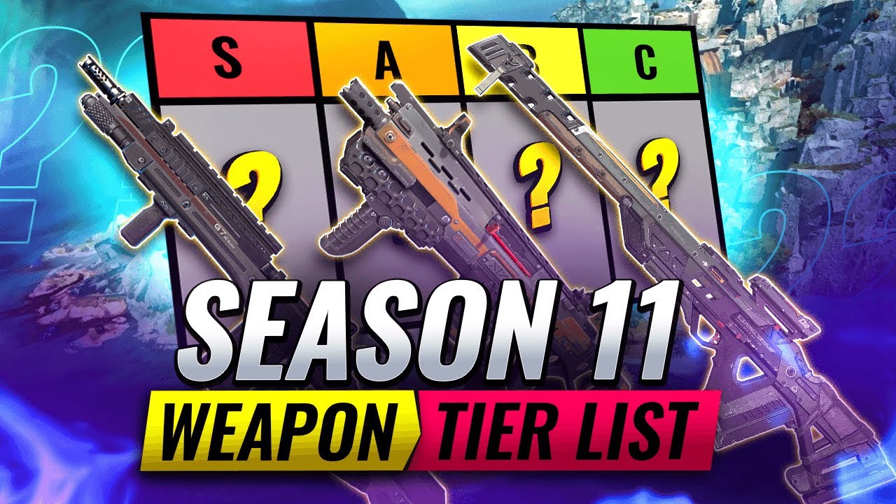 ULTIMATE SEASON 11 WEAPON TIER LIST! (Apex Legends) [Season 11 Which Guns to Use!] (Storm Point)