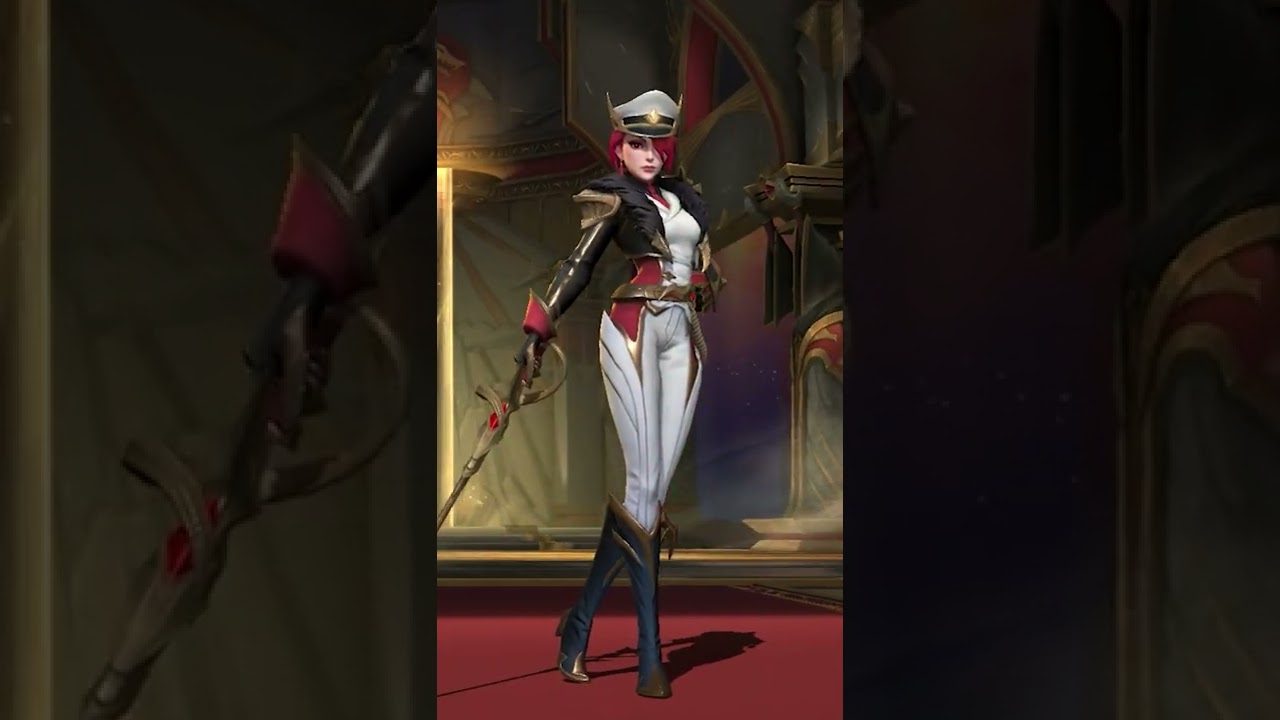 Victory, honor—glory! Unlock Glorious Crimson Fiora this season in Wild Rift.  #Shorts