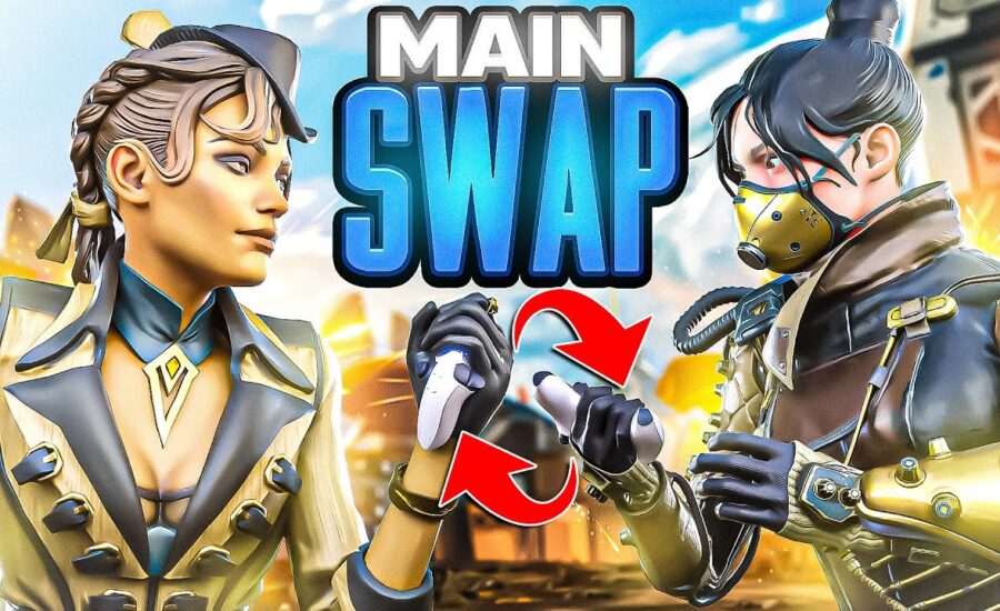 When You and your DUO SWITCH MAINS! (Apex Legends)