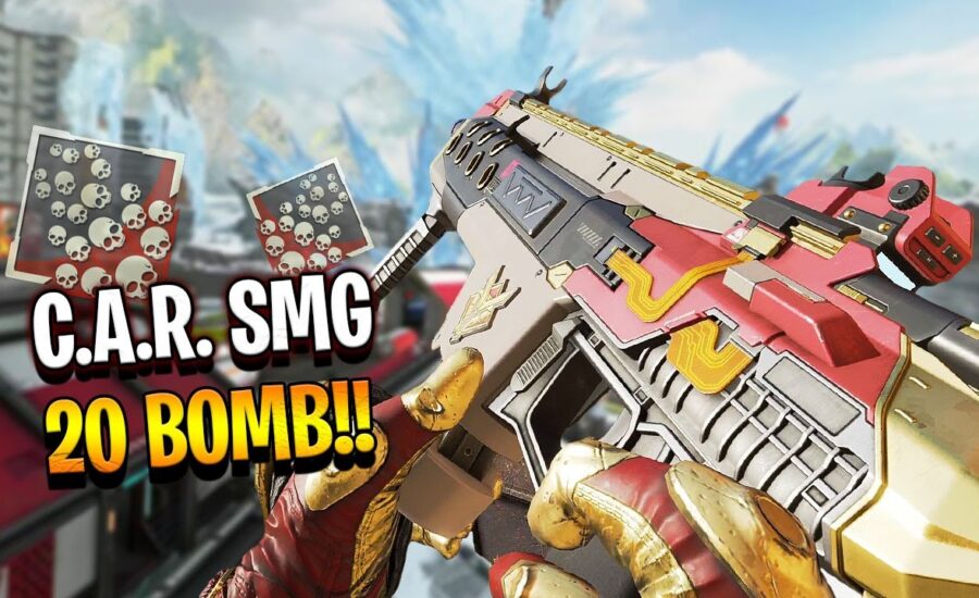 droppin' a 20 bomb with the BEST SMG in the game.. - Apex Legends