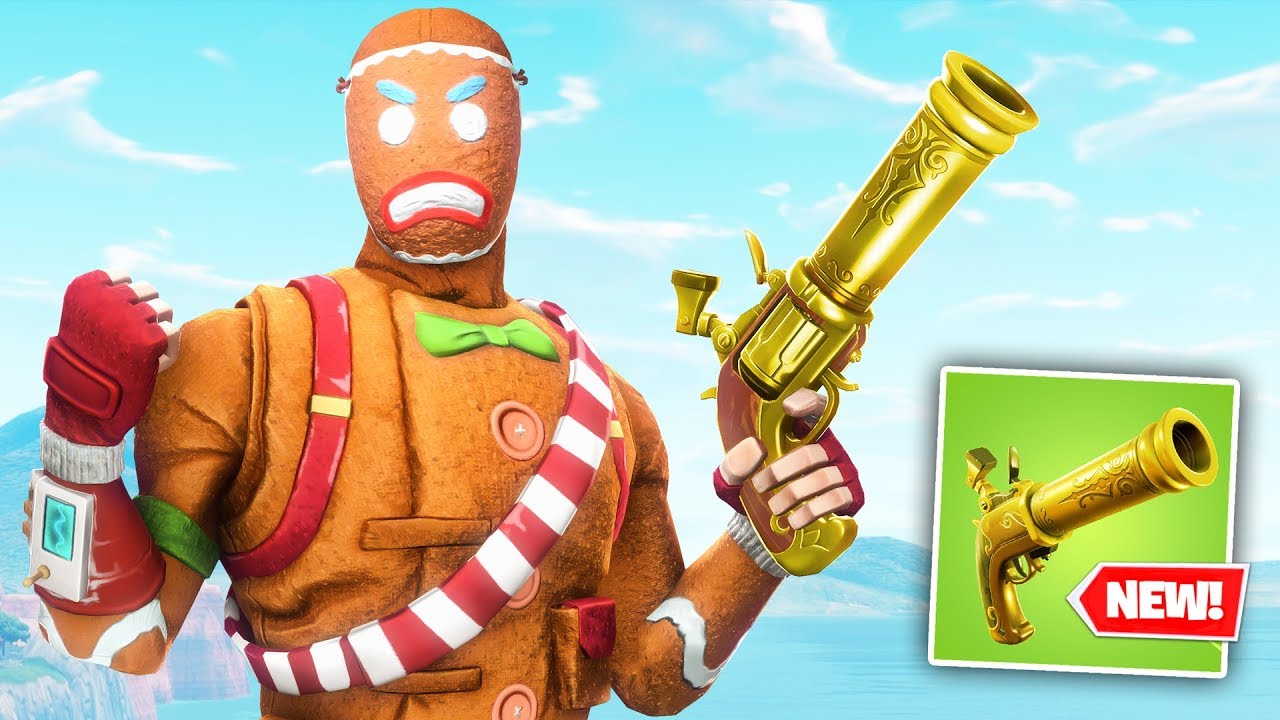 fortnite added the YEET PISTOL