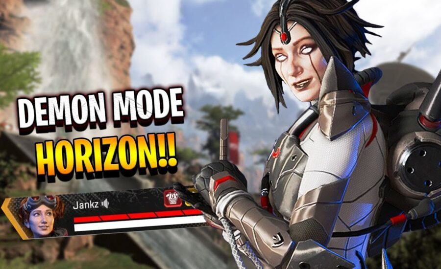 going full DEMON MODE with HORIZON!! - Apex Legends