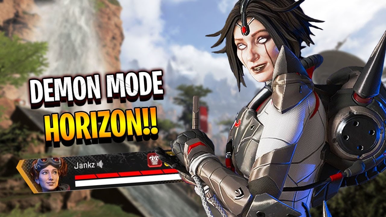 going full DEMON MODE with HORIZON!! - Apex Legends