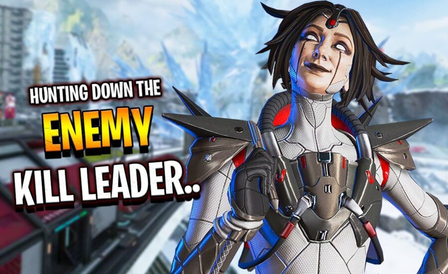 hunting down the enemy KILL LEADER.. - Apex Legends