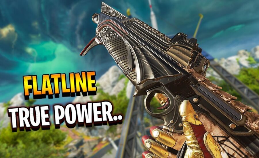 the TRUE power of the Flatline.. - Apex Legends