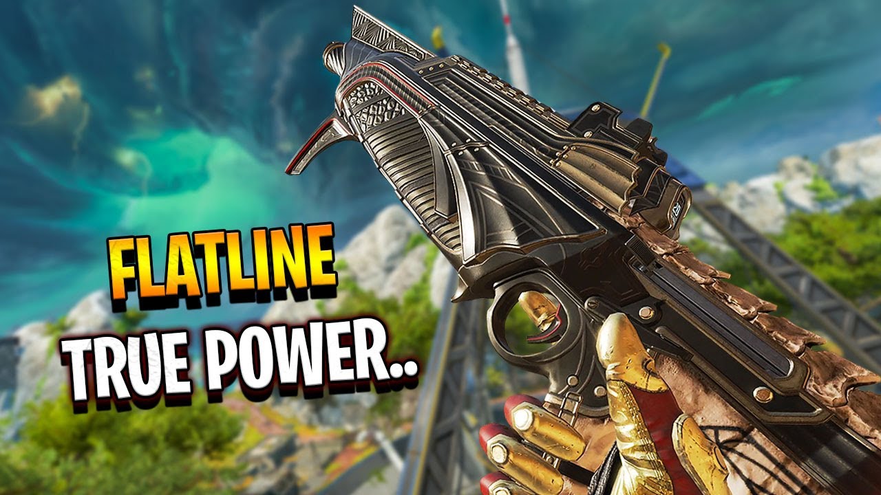 the TRUE power of the Flatline.. - Apex Legends