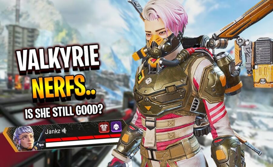 they nerfed Valkyrie in every way.. is she still good?? - Apex Legends