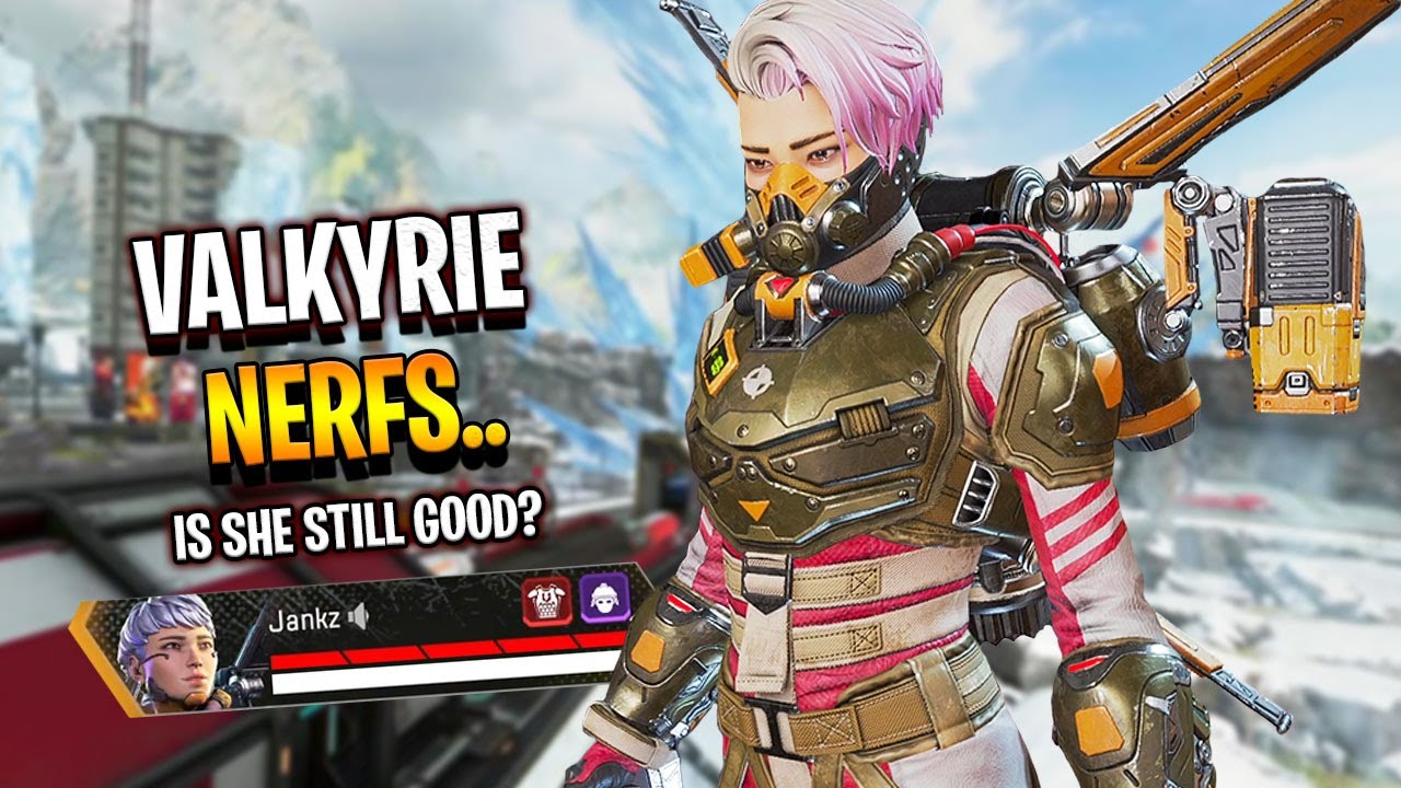 they nerfed Valkyrie in every way.. is she still good?? - Apex Legends