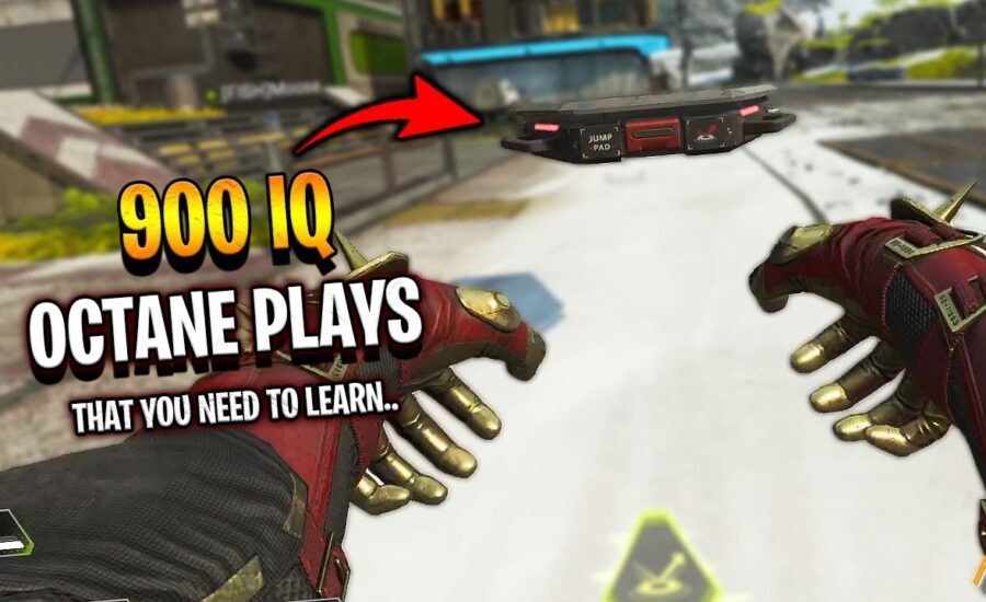 this 900 IQ Octane play will change your game forever.. - Apex Legends