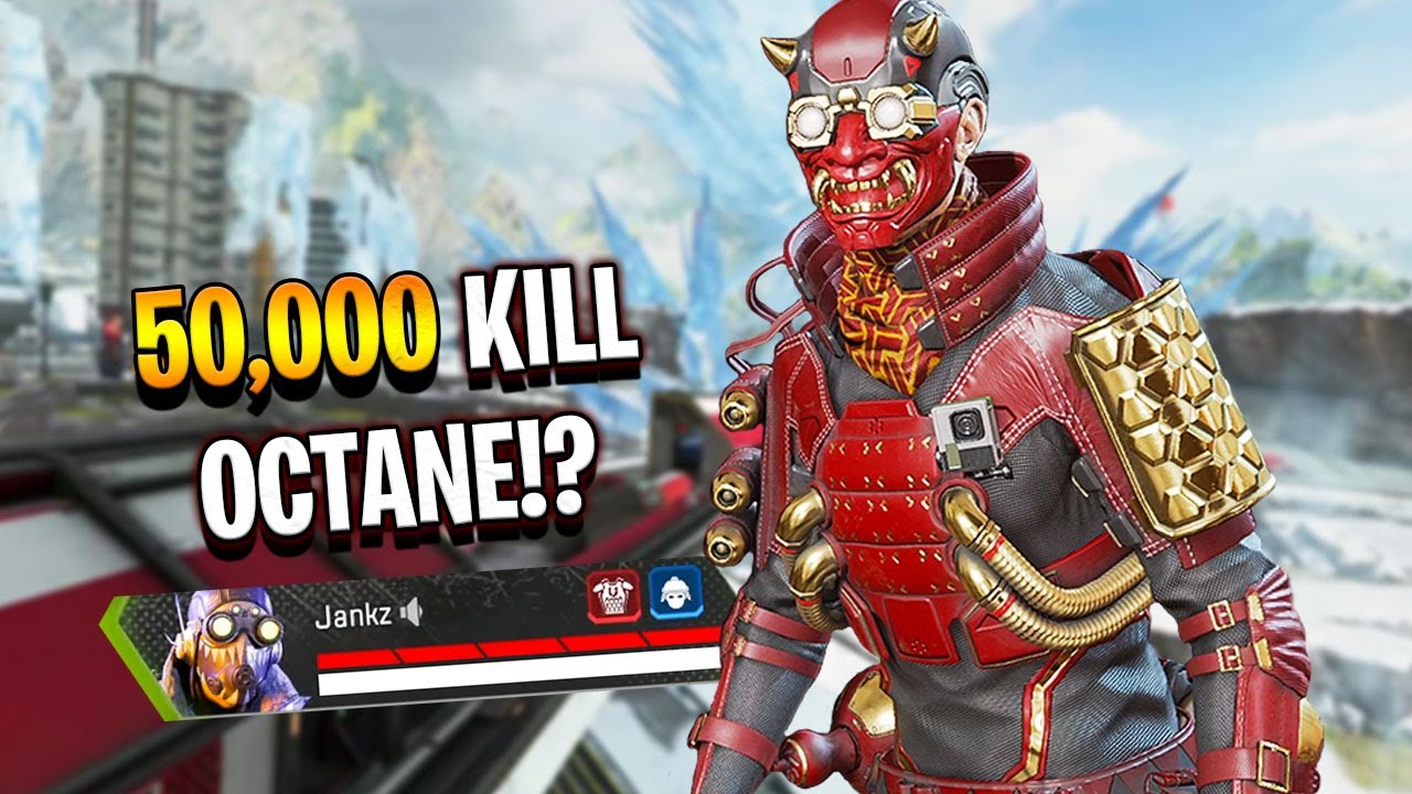 this is what 50,000 KILLS on OCTANE looks like.. - Apex Legends