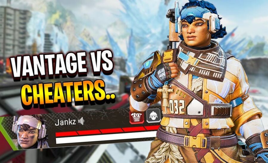 we ran into a team CHEATING in an out of bounds spot??! - Apex Legends