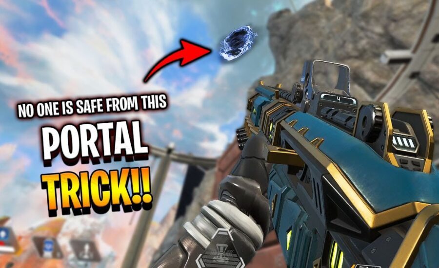 you NEED to start using this portal trick to wipe teams.. - Apex Legends