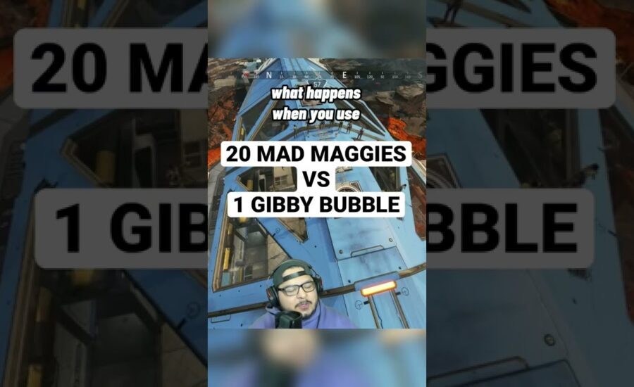 20 MAD MAGGIE TACTICALS VS GIBBY DOME