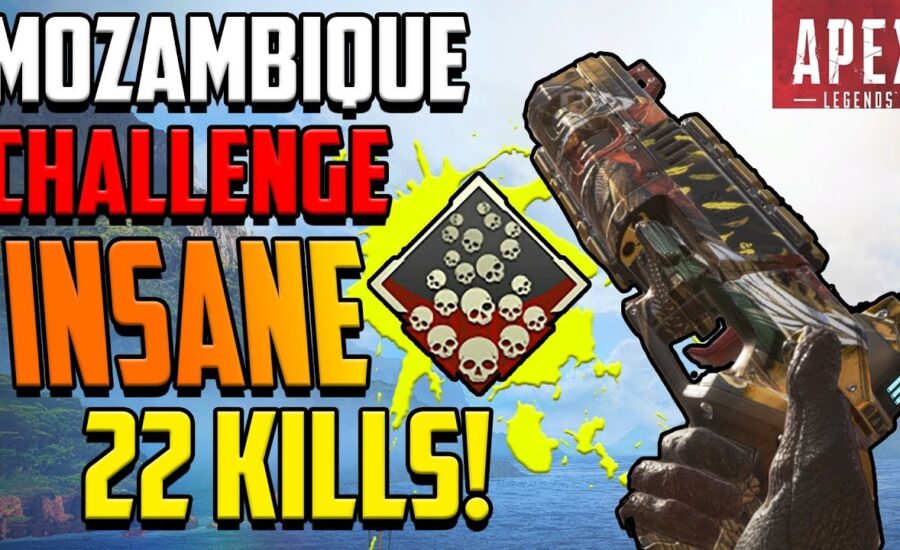 22 Solo Kills Mozambique Only Challenge in Apex Legends Gameplay