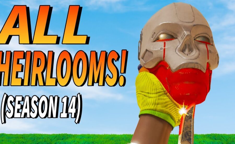 ALL HEIRLOOMS COMPARED! - Hidden Heirloom Secrets, Quips, Animations (Apex Legends & Loba)
