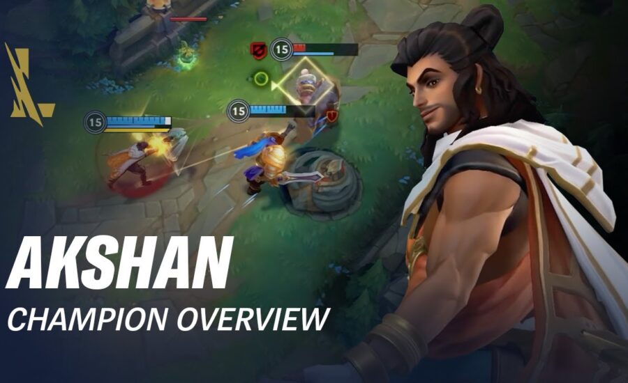 Akshan Champion Overview | Gameplay - League of Legends: Wild Rift