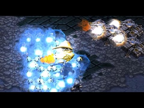 Ample (T) vs Rain (P) on In The Way of An Eddy - StarCraft - Brood War REMASTERED