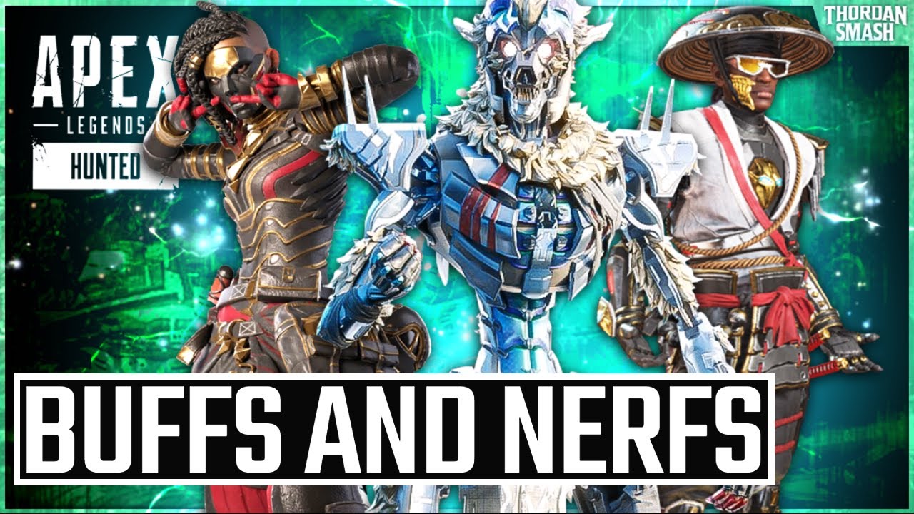 Apex Legends New Buffs and Nerfs Replace Old Legends