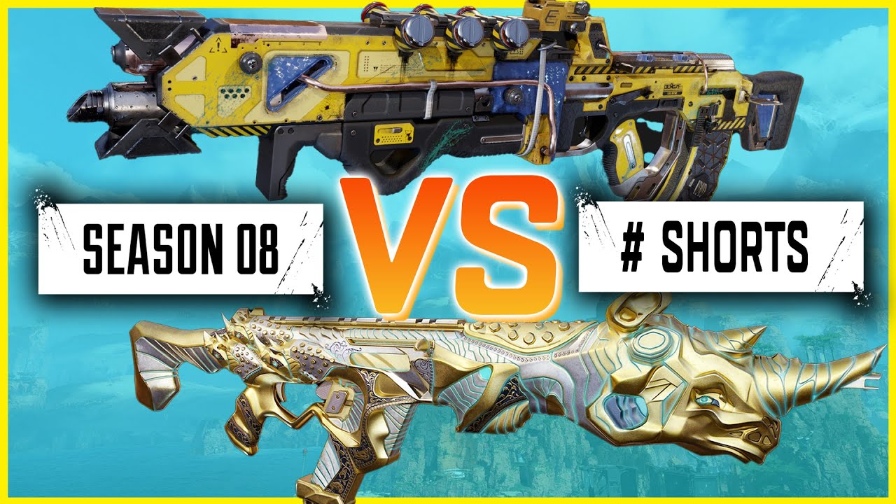 Apex Legends R301 vs Flatline Compared! Which Is Better In Season 8? #shorts