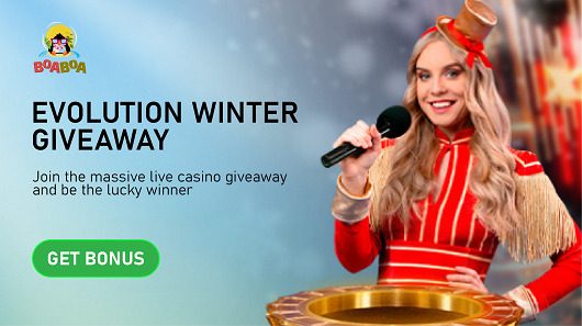Boaboa Casino - Evolution Winter Giveaway