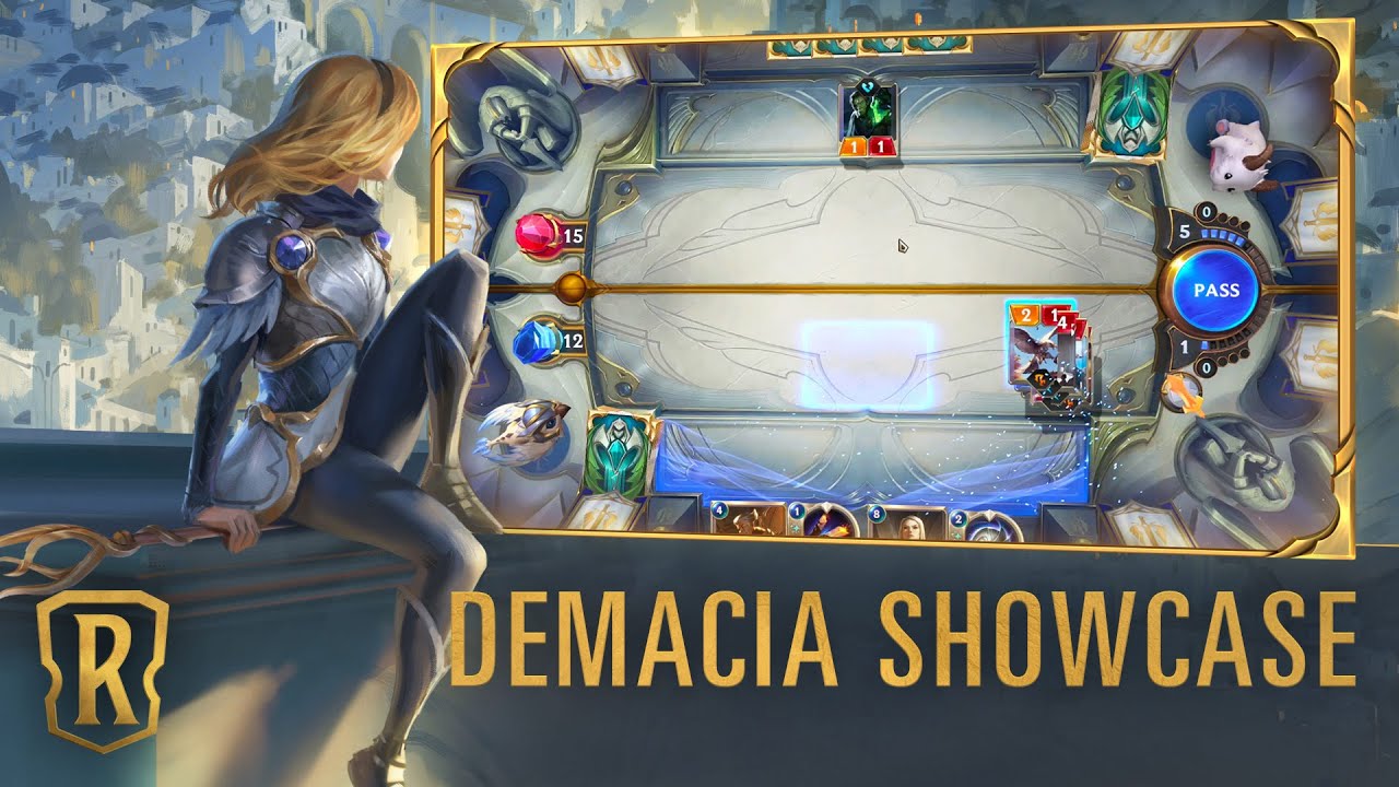 Demacia Region Showcase | Gameplay - Legends of Runeterra