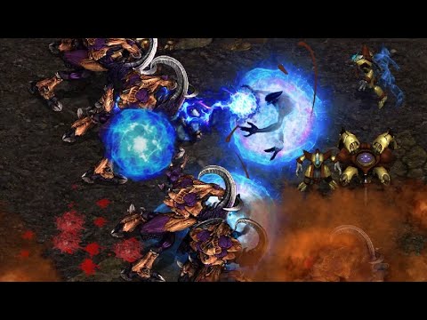 EPIC - fraer  (P) vs Sziky (Z) on Heartbreak Ridge - StarCraft - Brood War REMASTERED