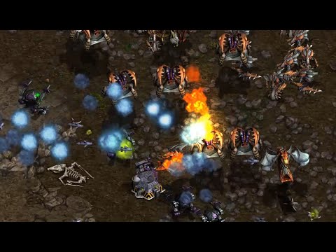 ForGG (T) vs Hyuk (Z) on Bloody Ridge - StarCraft - Brood War REMASTERED