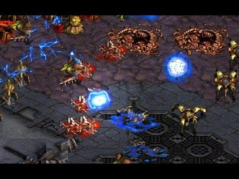 Hero (Z) v Shuttle (P) on Transistor - StarCraft  - Brood War REMASTERED