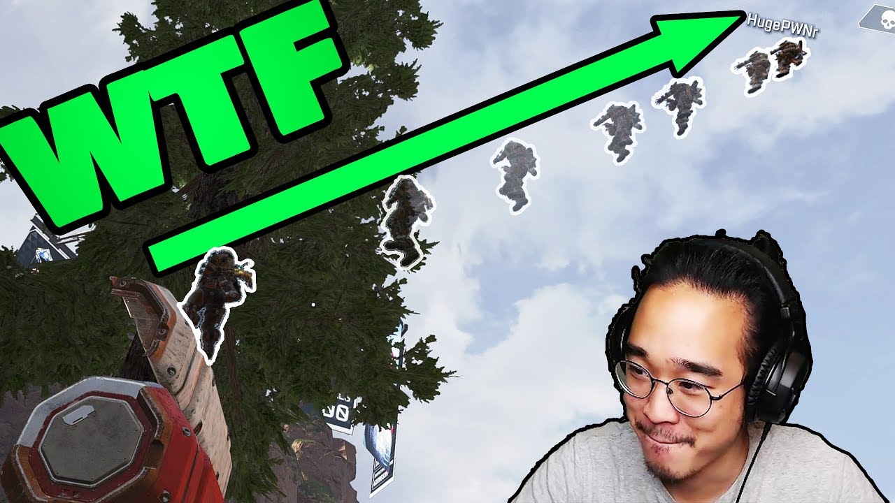 Hilarious glitch that launches people across the map!! (Apex Legends)