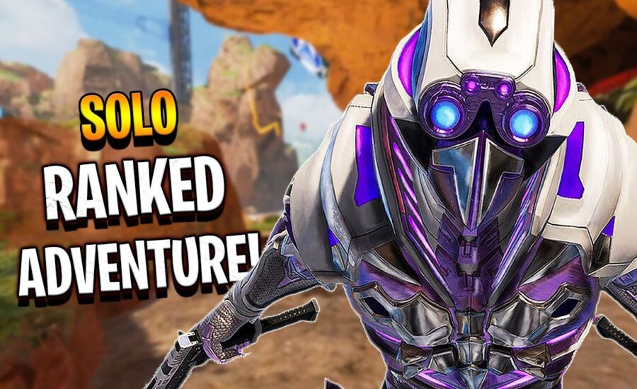 I played RANKED SOLO and actually gained a ton of RP.. - Apex Legends