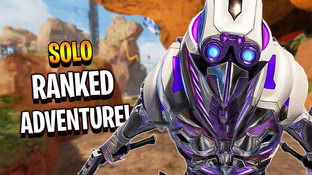 I played RANKED SOLO and actually gained a ton of RP.. - Apex Legends