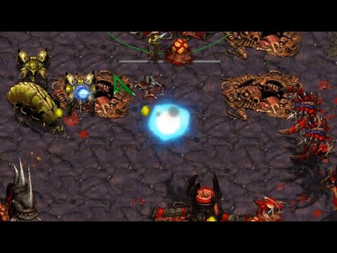 Jaedong (Z) v Sky (P) on Aztec - StarCraft - Brood War REMASTERED