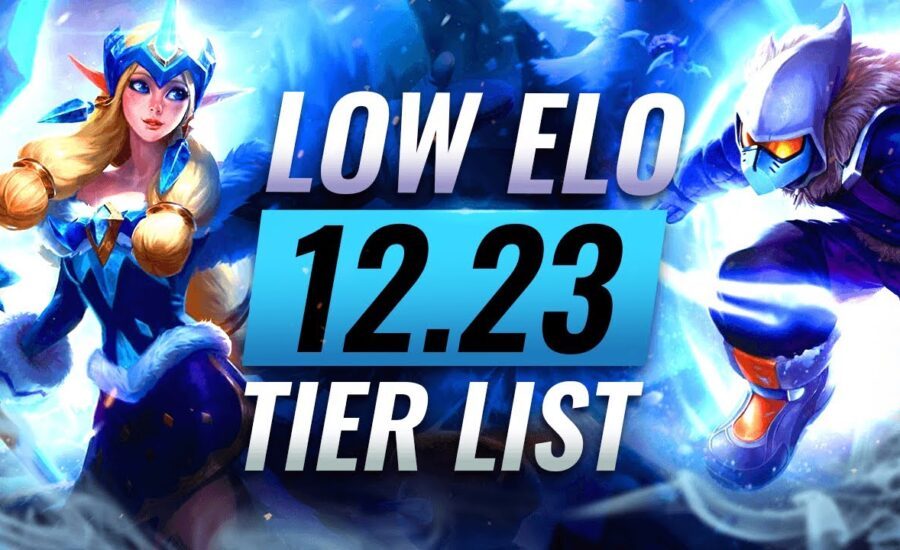 LOW ELO Tier List: Best Carries for Patch 12.23 - League of Legends