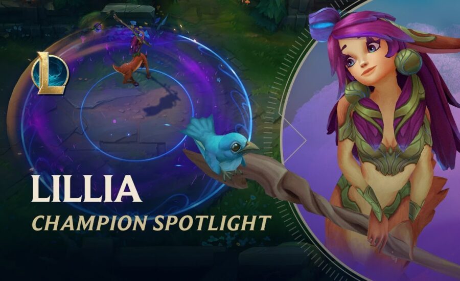 Lillia Champion Spotlight | Gameplay - League of Legends