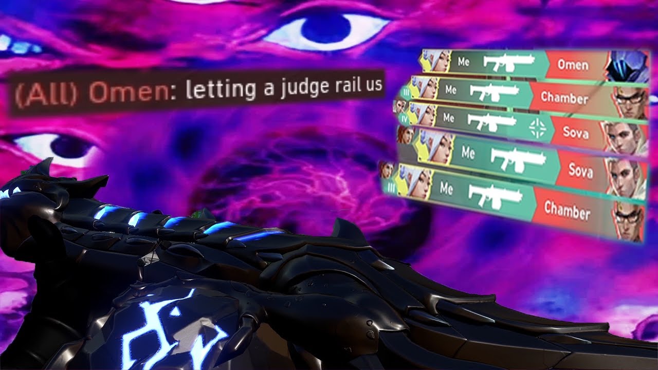 My Judge tilted this Omen back to the Shadow Realm - Valorant