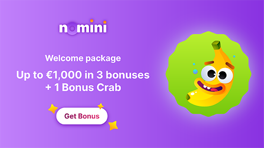 Nomini - Welcome package up to €1,000