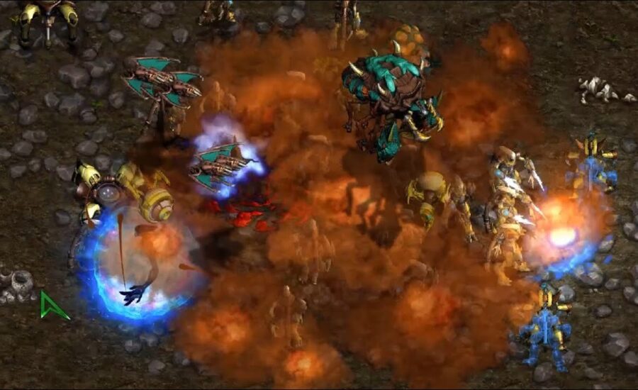 Olympus (P) vs Terror (Z) on Fighting Spirit - StarCraft - Brood War