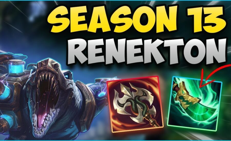 PRESEASON IS HERE! NEW ITEMS MAKE RENEKTON 100% B R O K E N!