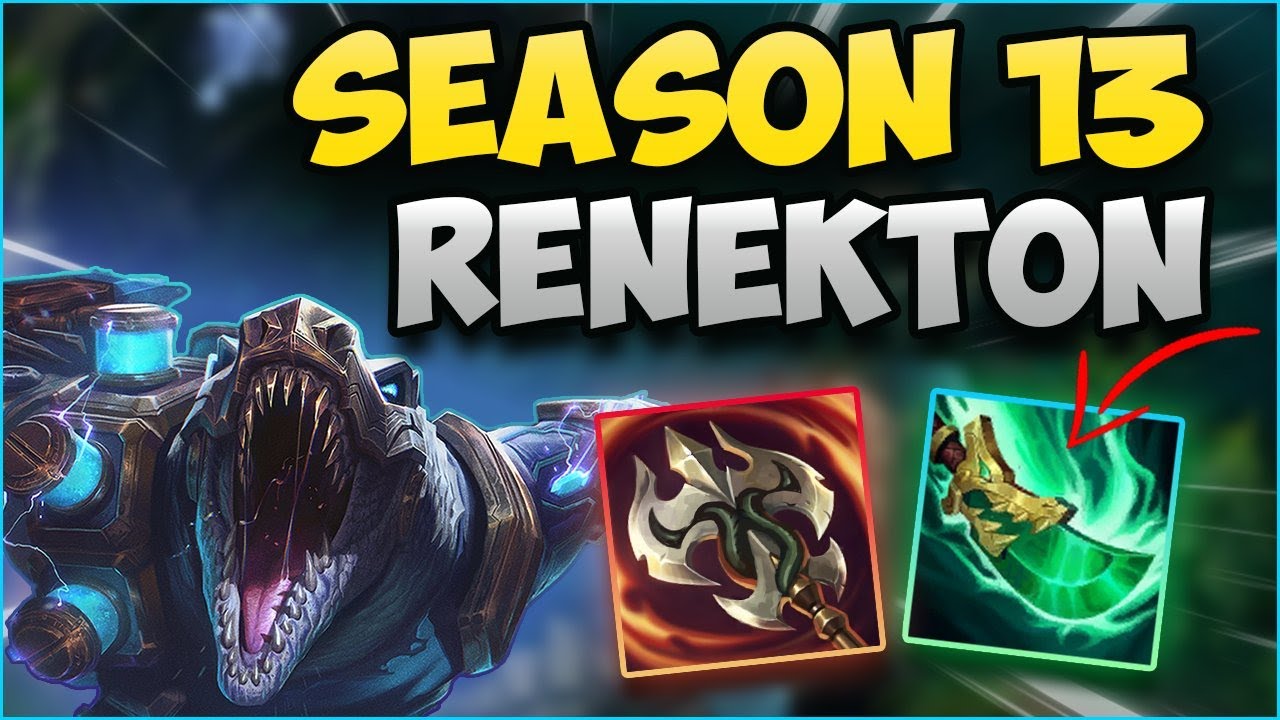 PRESEASON IS HERE! NEW ITEMS MAKE RENEKTON 100% B R O K E N!