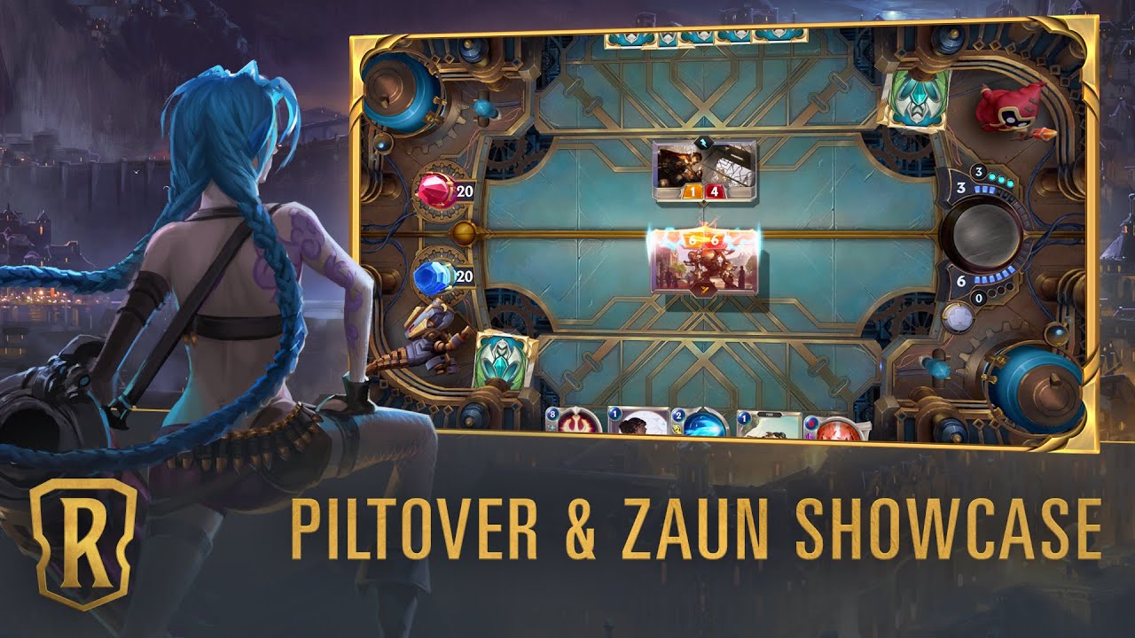 Piltover & Zaun Region Showcase | Gameplay - Legends of Runeterra