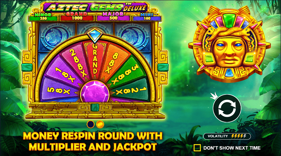 Play Aztec Gems Deluxe® Free Game Slot by Pragmatic Play