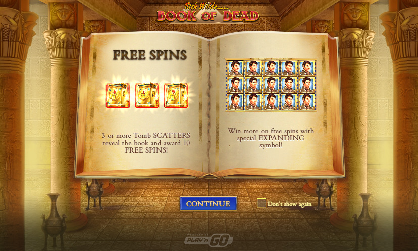 Play Book of Dead® Free Game Slot by Play'n GO
