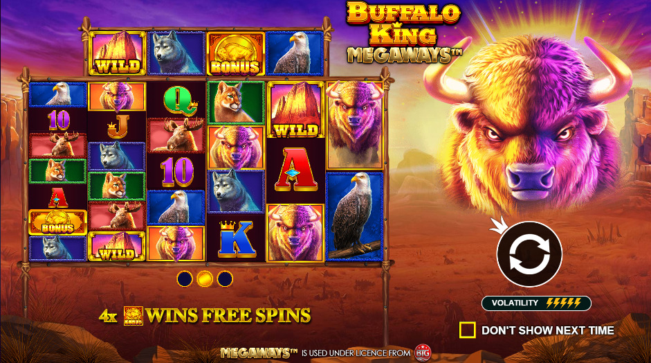 Play Buffalo King Megaways® Free Game Slot by Pragmatic Play