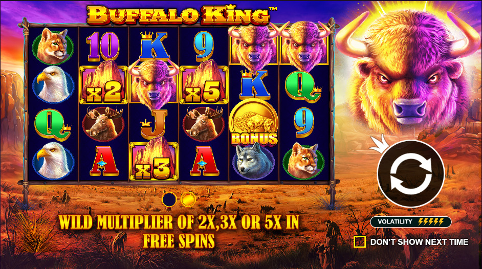 Play Buffalo King® Free Game Slot by Pragmatic Play